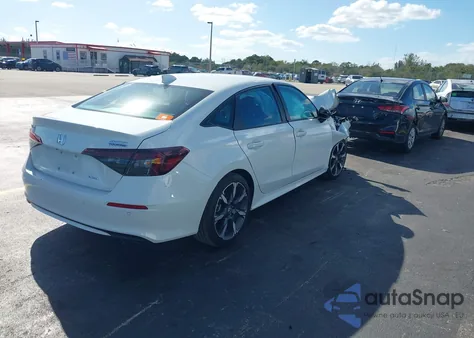 2025 Honda Civic Hybrid Sport/Sport Touring z USA, uszkodzony, nr VIN 2HGFE4F85SH331558